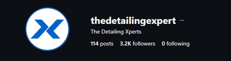 Instagram profile before