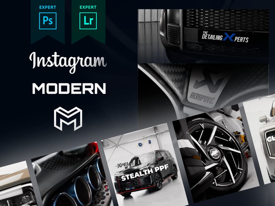 Modern minimalist content with clean aesthetic